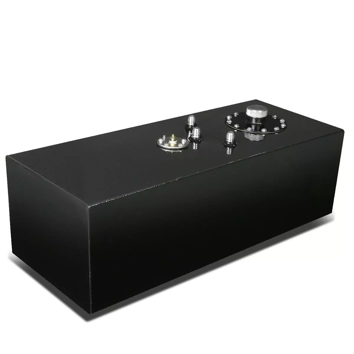 15-gallon-fuel-cell-gas-tank-with-level-sender-top-feed-aluminum 15 Gallon Fuel Cell Gas Tank with Level Sender - Top-Feed Aluminum