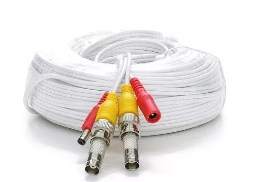 25-rg59-siamese-cable-bnc-males-power-leads 25' RG59 Siamese Cable BNC Males And Power Leads