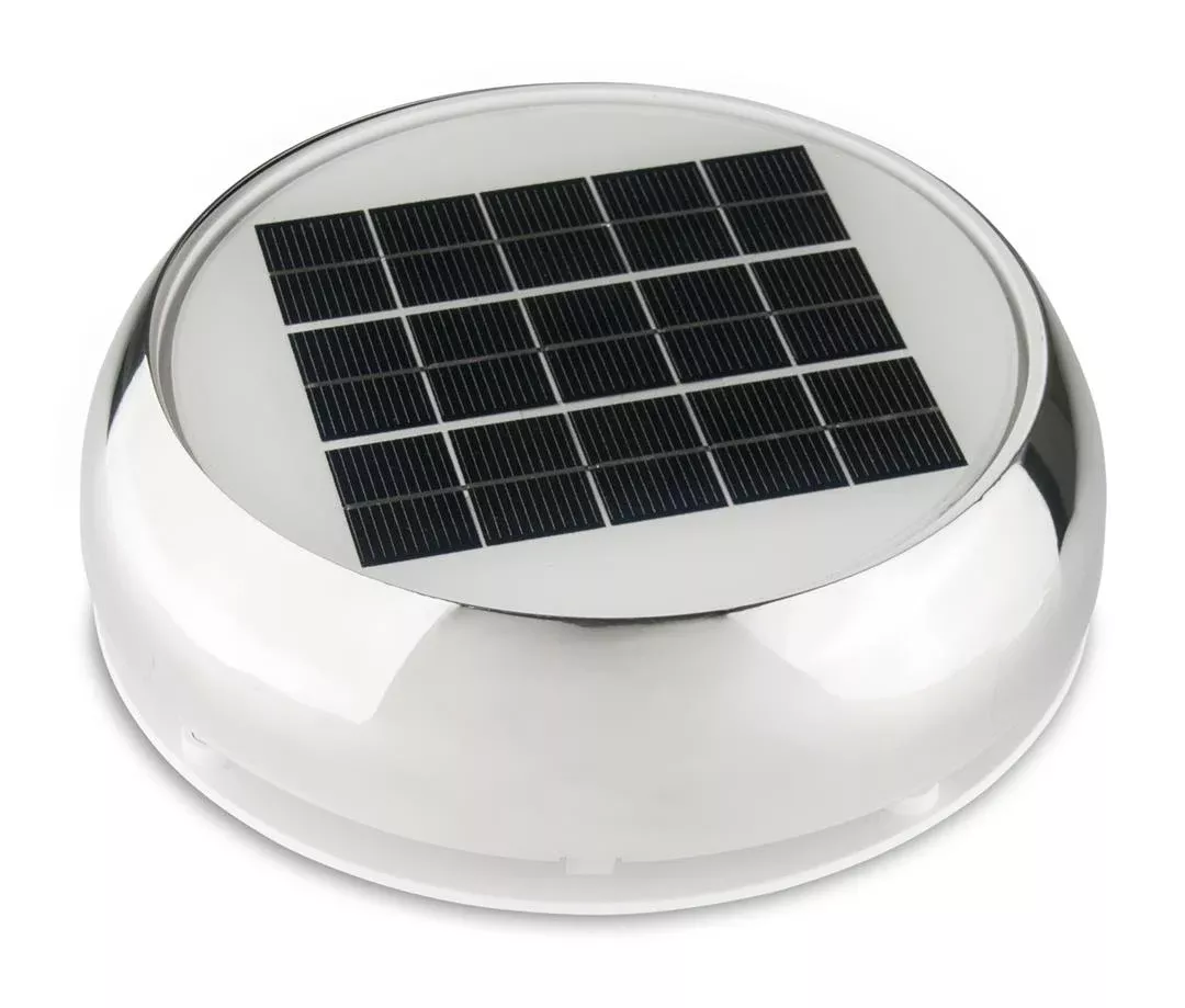 3 Day/Night Solar Vent, Stainless Steel