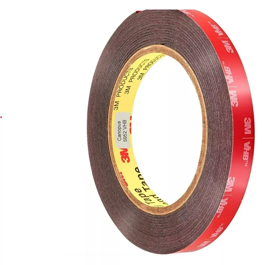 3m vhb heavy duty tape #5952, 0.25 width x 5 yards