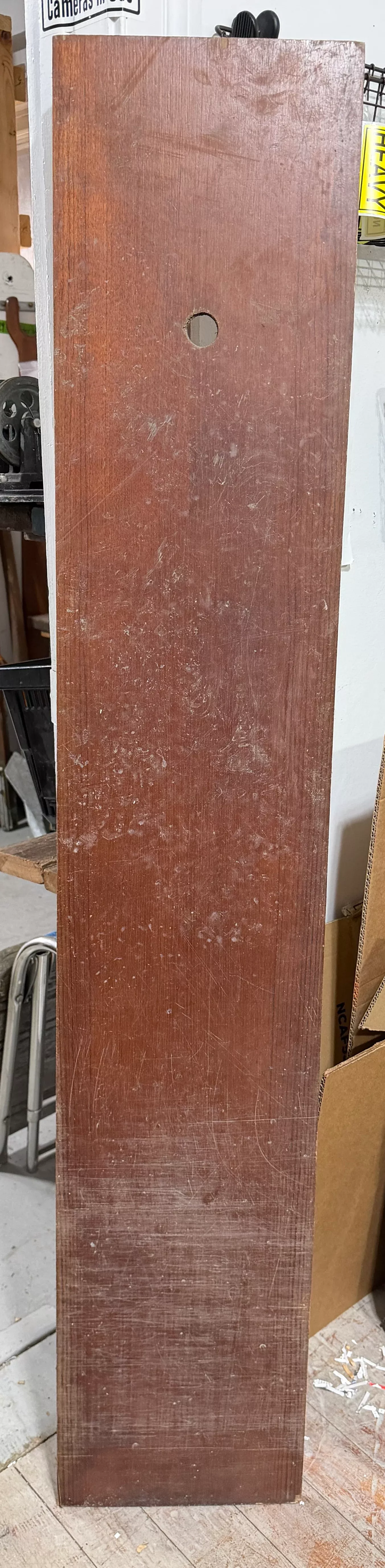 59 3/8" Long x 11" Wide x 1/2" Thick Floor Board - J29 -- #311