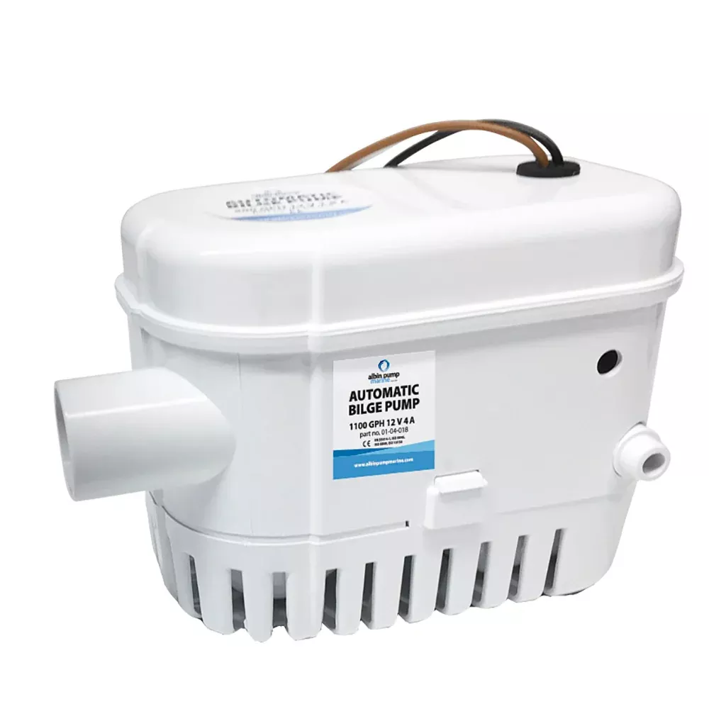 albin-pump-automatic-bilge-pump-1100-gph-12v Albin Pump Automatic Bilge Pump 1100 GPH - 12V