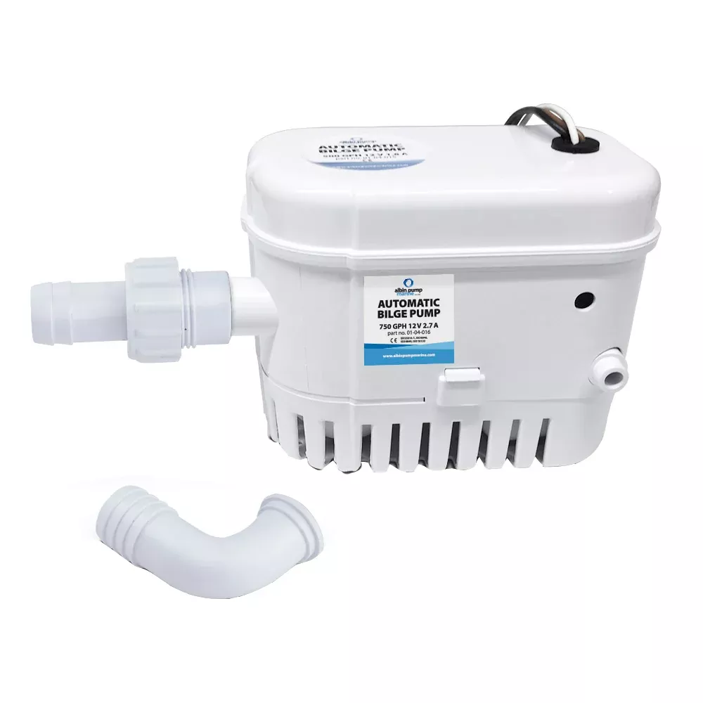 albin-pump-automatic-bilge-pump-750-gph-12v Albin Pump Automatic Bilge Pump 750 GPH - 12V