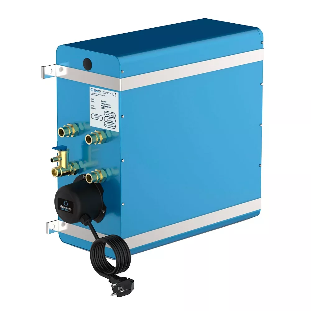 albin-pump-marine-premium-square-water-heater-20l-230v Albin Pump Marine Premium Square Water Heater 20L - 230V