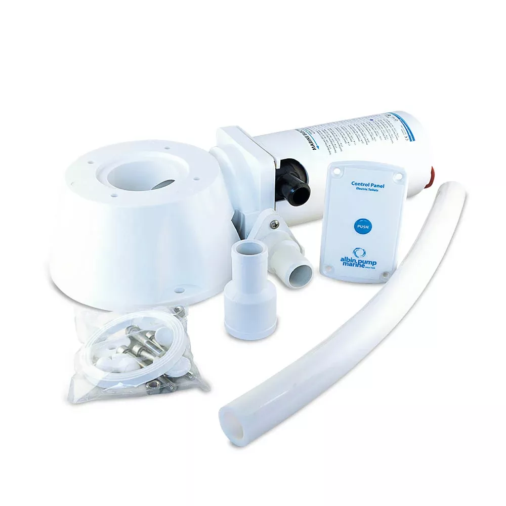 albin-pump-marine-standard-electric-toilet-conversion-kit-24v Albin Pump Marine Standard Electric Toilet Conversion Kit - 24V