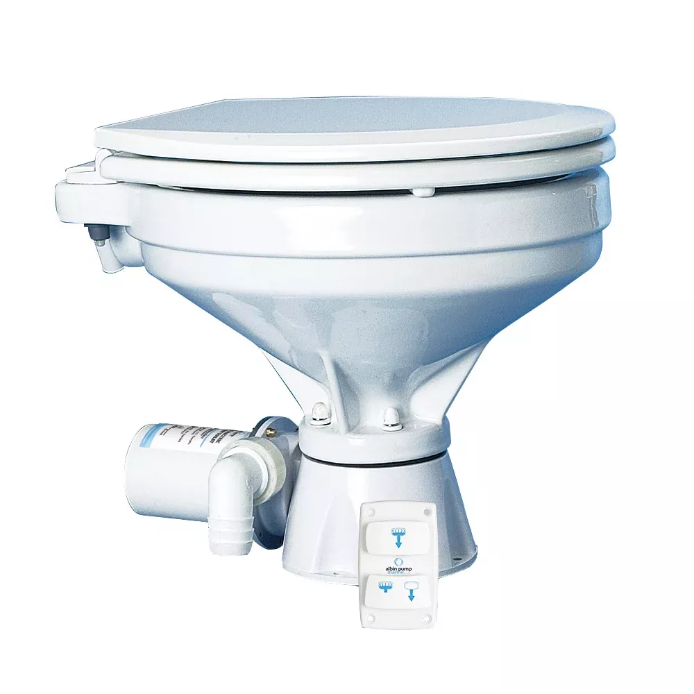 albin-pump-marine-toilet-silent-electric-comfort-12v Albin Pump Marine Toilet Silent Electric Comfort - 12V