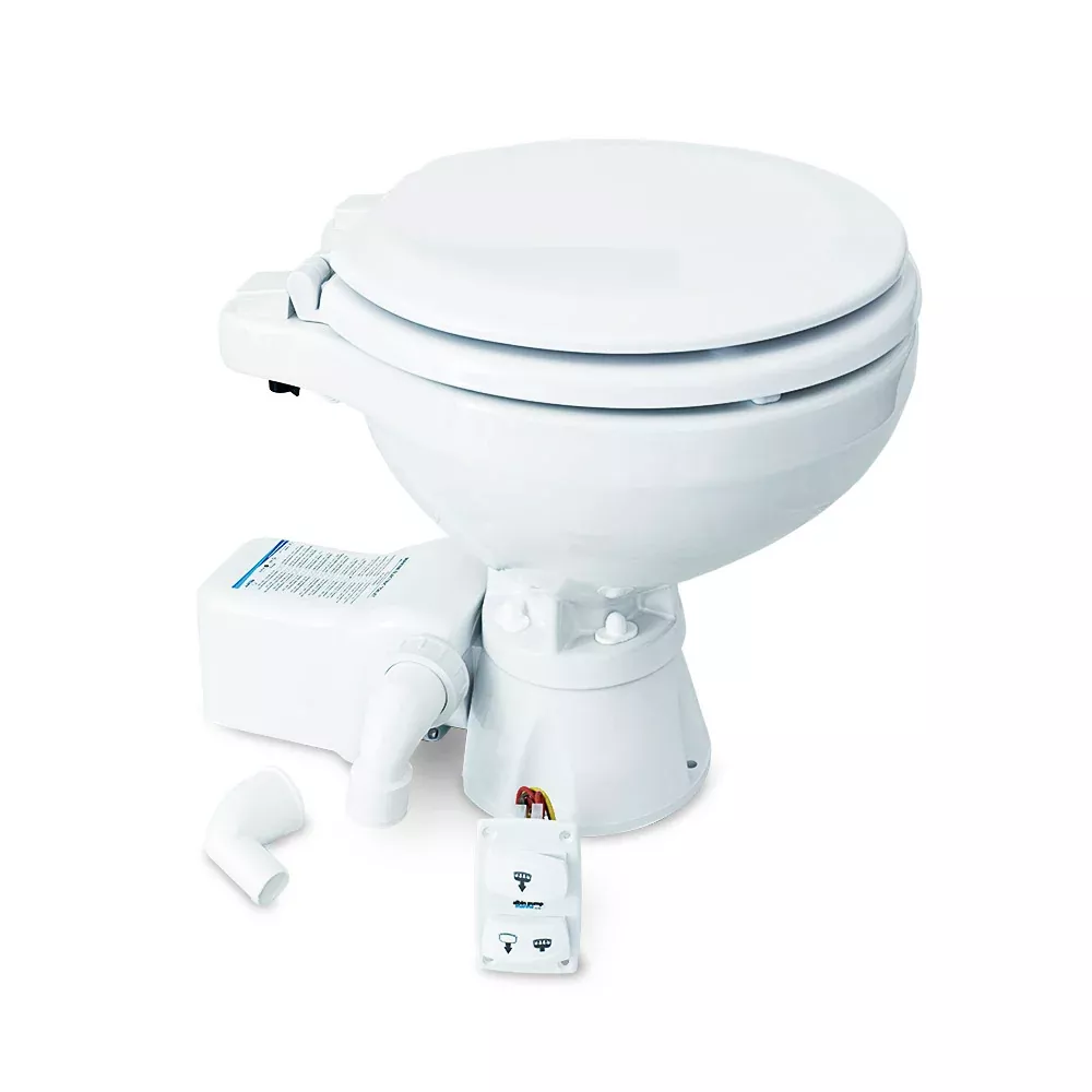 Albin Pump Marine Toilet Silent Electric Compact - 12V