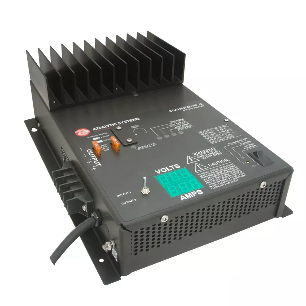 analytic-systems-ac-charger-2-bank-40a-24v-out-110vac-in-csa-ul Analytic Systems AC Charger 2-Bank 40A, 24V Out, 110VAC In CSA/UL