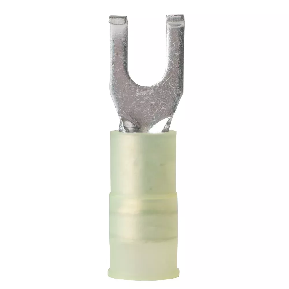 Ancor 12-10 AWG - #6 Nylon Flanged Spade Terminal - 25-Pack