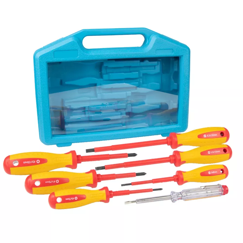 ancor-7-piece-screwdriver-set-w-case Ancor 7-Piece Screwdriver Set w/Case