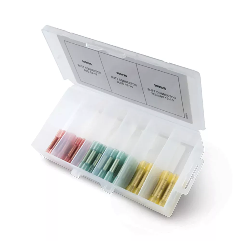 ancor-adhesive-lined-heat-shrink-butt-connector-multi-pack-75-piece Ancor Adhesive Lined Heat Shrink Butt Connector Multi-Pack - 75-Piece