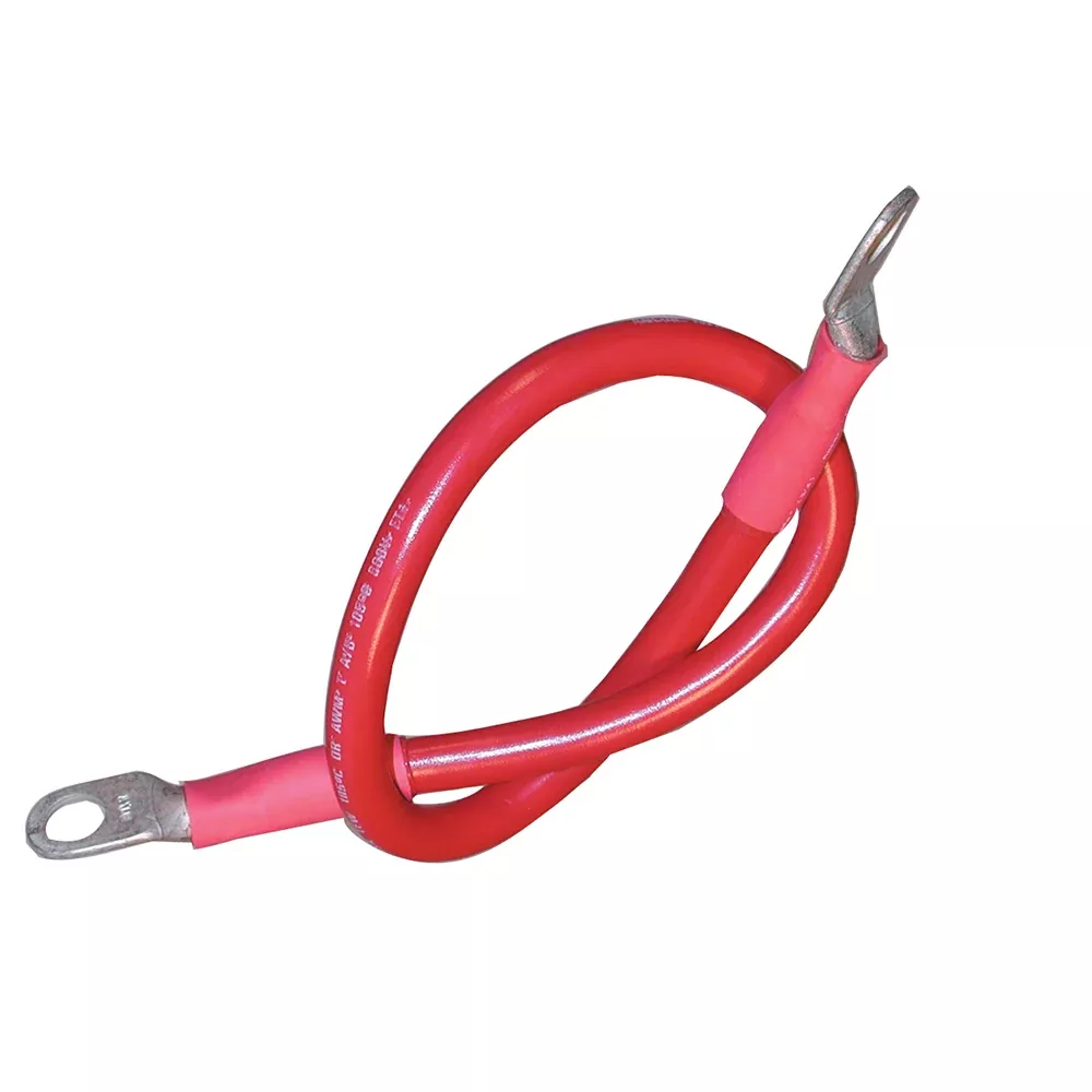 ancor-battery-cable-assembly-4-awg-21mm-178-wire-3-8-quot-9-5mm-stud-red-32-quot Ancor Battery Cable Assembly, 4 AWG (21mm²) Wire, 3/8" (9.5mm) Stud, Red - 32" (81.2cm)