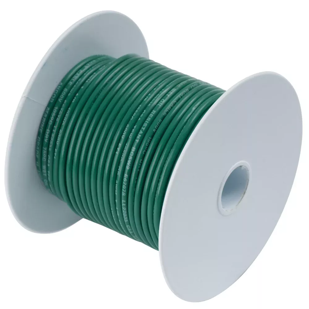 ancor-green-16-awg-tinned-copper-wire-25 Ancor Green 16 AWG Tinned Copper Wire - 25'