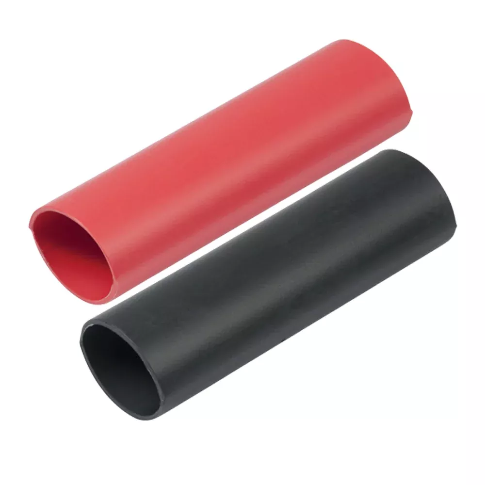 ancor-heavy-wall-heat-shrink-tubing-1-quot-x-3-quot-2-pack-black-red Ancor Heavy Wall Heat Shrink Tubing - 1" x 3" - 2-Pack - Black/Red