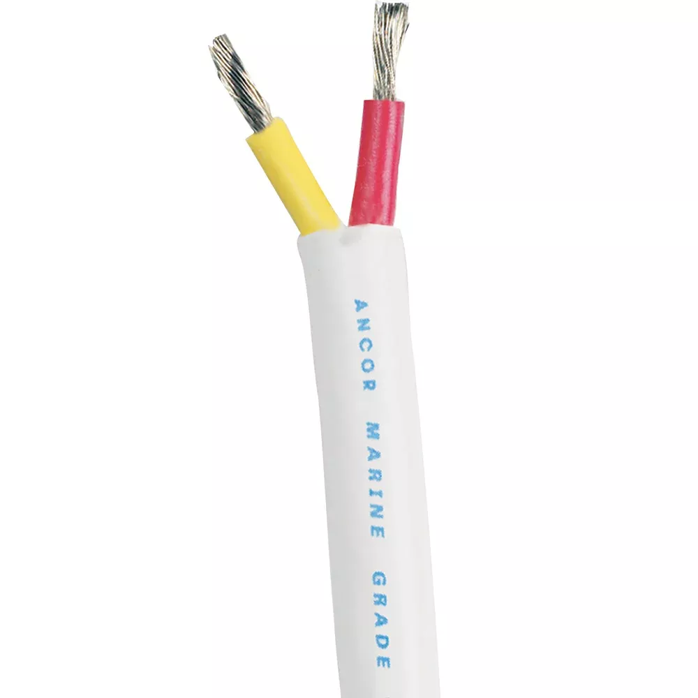 ancor-safety-duplex-cable-14-2-awg-red-yellow-round-100 Ancor Safety Duplex Cable - 14/2 AWG - Red/Yellow - Round - 100'