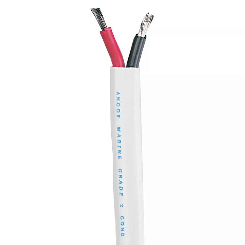ancor-standard-duplex-cable-flat-14-2-awg-2-x-2mm-178-red-black-100 Ancor Standard Duplex Cable - Flat 14/2 AWG - 2 x 2mm² Red/Black - 100'