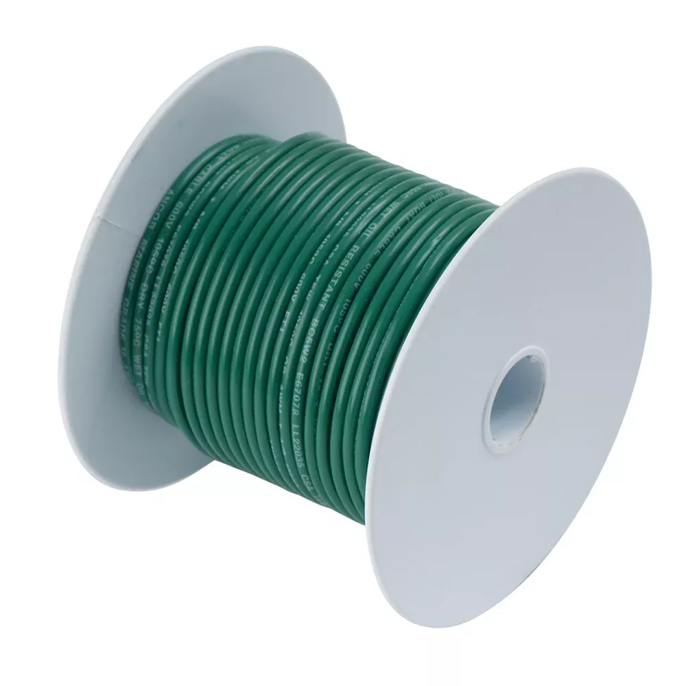 ancor-tinned-copper-wire-6-awg-green-25-39 Ancor Tinned Copper Wire - 6 AWG - Green - 25'