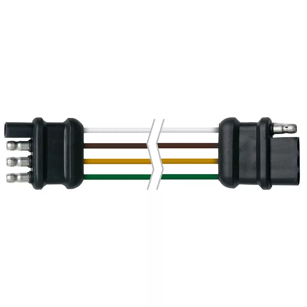 ancor-trailer-connector-flat-4-wire-12-quot-loop Ancor Trailer Connector-Flat 4-Wire - 12" Loop