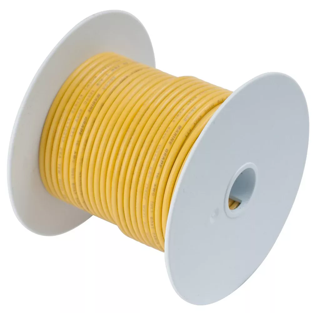 ancor-yellow-10-awg-tinned-copper-wire-500 Ancor Yellow 10 AWG Tinned Copper Wire - 500'