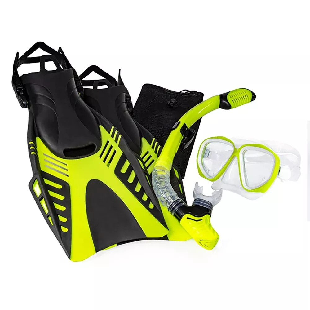 aqua-leisure-dyna-adult-5-piece-dive-set-adult-size-m-l-men-39-s-4-5-8-5-ladies- Aqua Leisure Dyna Adult 5-Piece Dive Set - Adult Size M/L Men's 4.5-8.5/Ladies 5.5-9.5