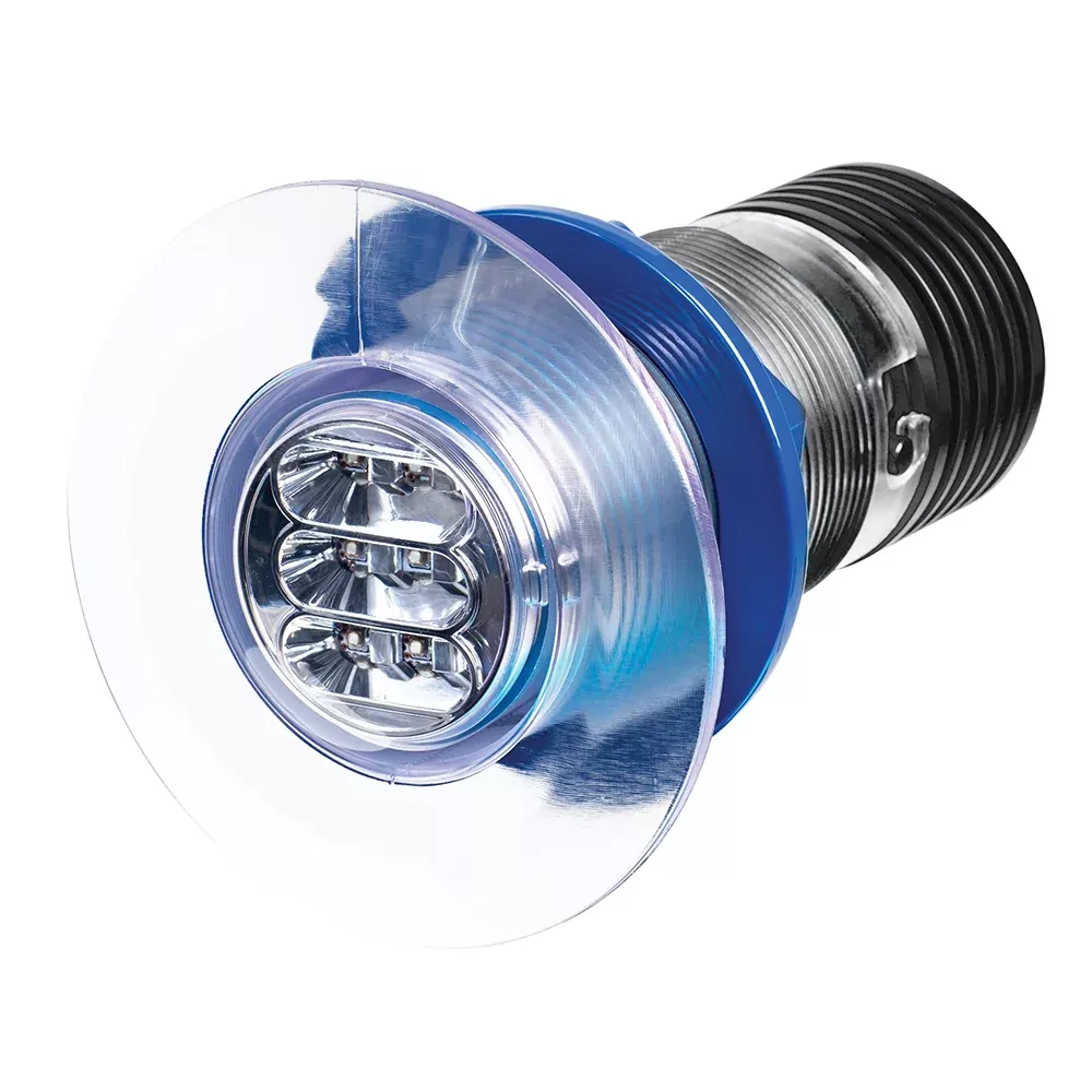 aqualuma-9-series-gen-5-thru-hull-underwater-light-blue Aqualuma 9 Series GEN 5 Thru-Hull Underwater Light - Blue