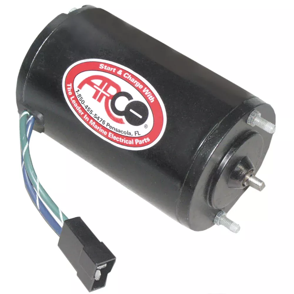 arco-marine-original-equipment-quality-replacement-tilt-trim-motor-f-late-model- ARCO Marine Original Equipment Quality Replacement Tilt Trim Motor f/Late Model Volvo Penta w/Oildyne Pump - 2 Wire