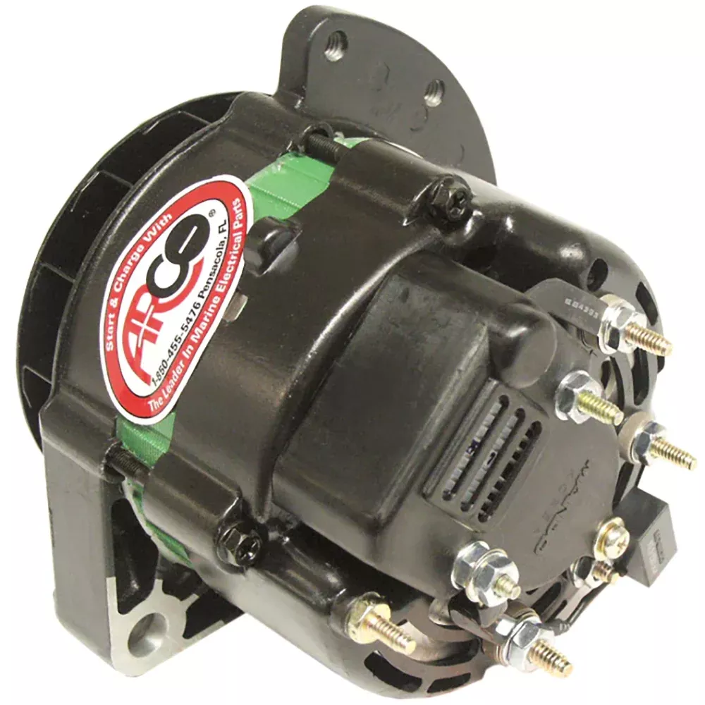 arco-marine-premium-replacement-universal-alternator-w-single-groove-pulley-12v- ARCO Marine Premium Replacement Universal Alternator w/Single Groove Pulley - 12V 55A