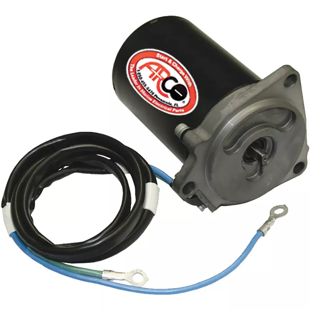 arco-marine-replacement-outboard-tilt-trim-motor-yamaha-2-wire-3-bolt-flat-blade ARCO Marine Replacement Outboard Tilt Trim Motor - Yamaha, 2-Wire, 3 Bolt, Flat Blade Shaft