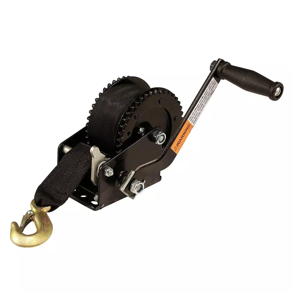 attwood-2000-lb-dual-drive-winch-2-quot-x-20-39-nylon-strap Attwood 2000 lb Dual Drive Winch - 2" x 20' Nylon Strap