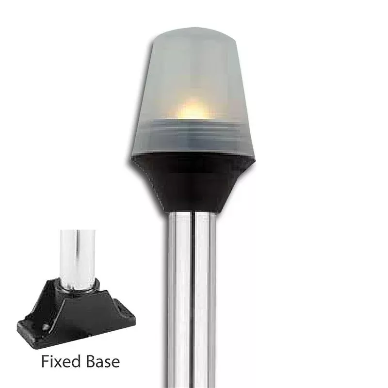 attwood-all-round-fixed-base-pole-light-8-quot Attwood All-Round Fixed Base Pole Light - 8"