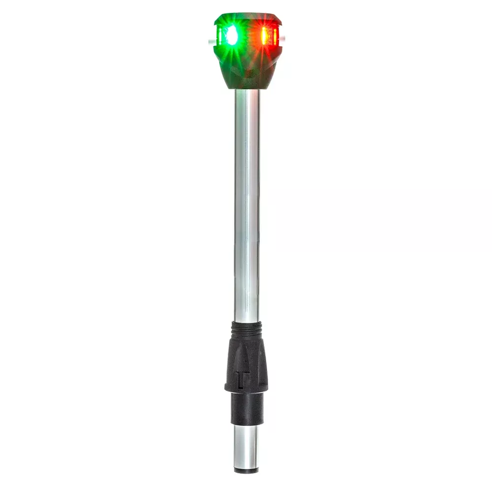 attwood-lightarmor-bi-color-navigation-pole-light-w-task-light-straight-10-quot Attwood LightArmor Bi-Color Navigation Pole Light w/Task Light - Straight - 10"