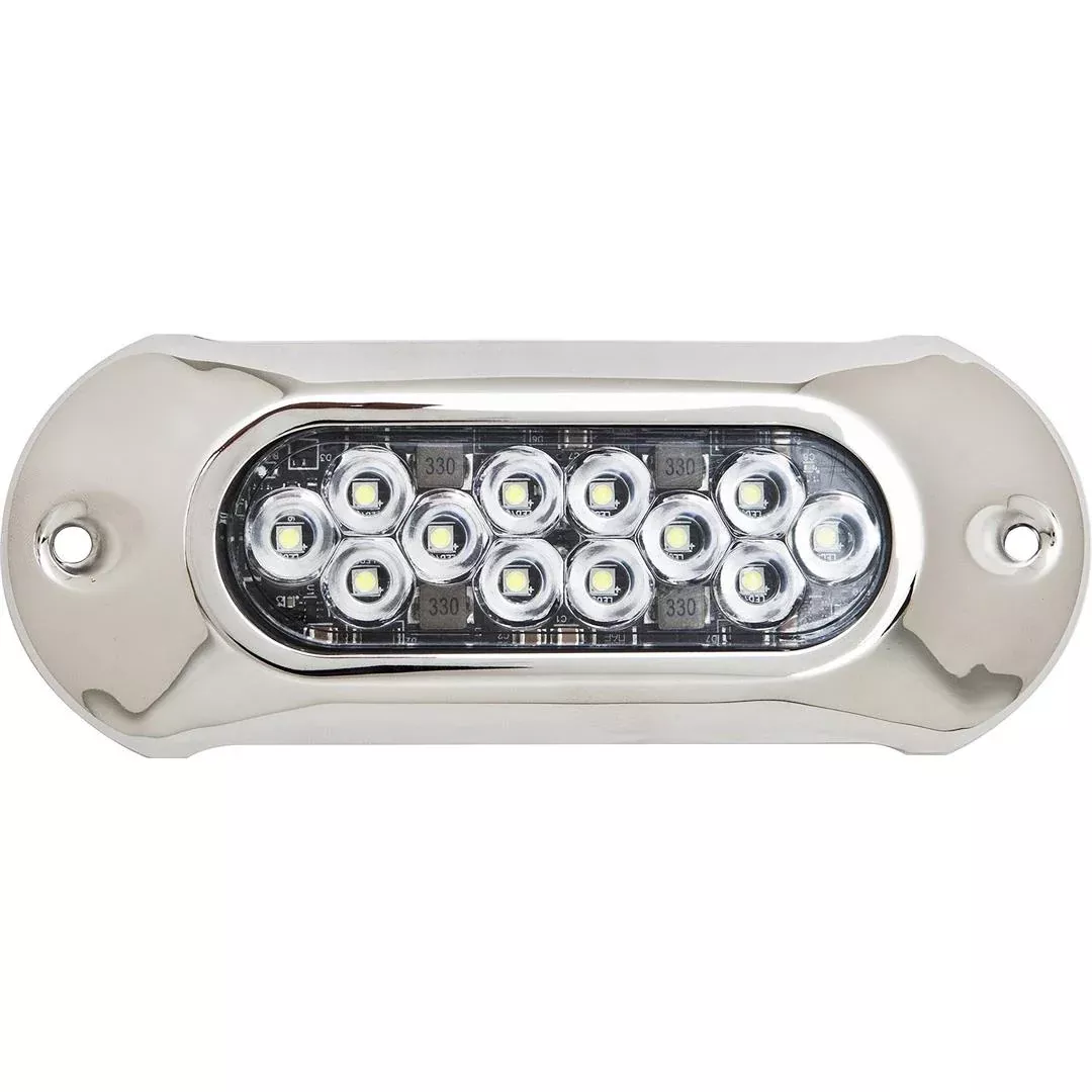attwood-lightarmor-hpx-underwater-light-12-led-amp-blue Attwood LightArmor HPX Underwater Light - 12 LED & Blue