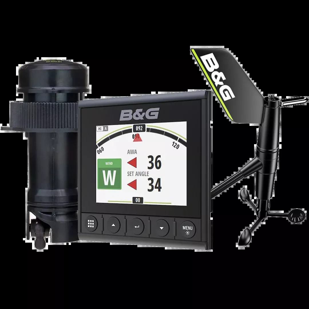 b-amp-g-triton2-speed-depth-amp-wireless-wind-system-pack-triton-sup2-4-1-quot-c B&G Triton2 Speed, Depth & Wireless Wind System Pack - Triton² 4.1" Color Display, DST810 Transducer, WS320 Wireless Wind Sensor & NMEA2000 Starter Kit