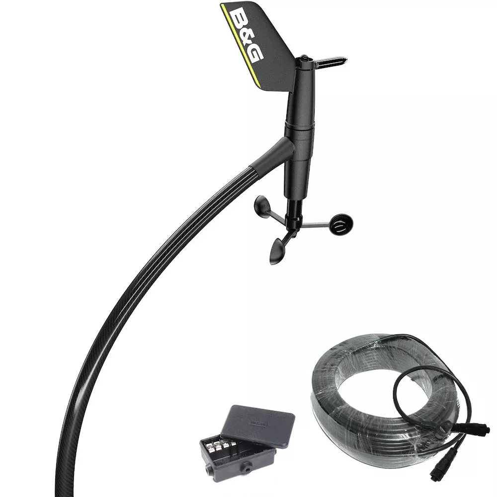 b-g-ws710-0-8m-vertical-wind-s-pack-with-35m-cable-junction-box B&G WS710 0.8m Vertical Wind S Pack with 35m Cable and Junction Box