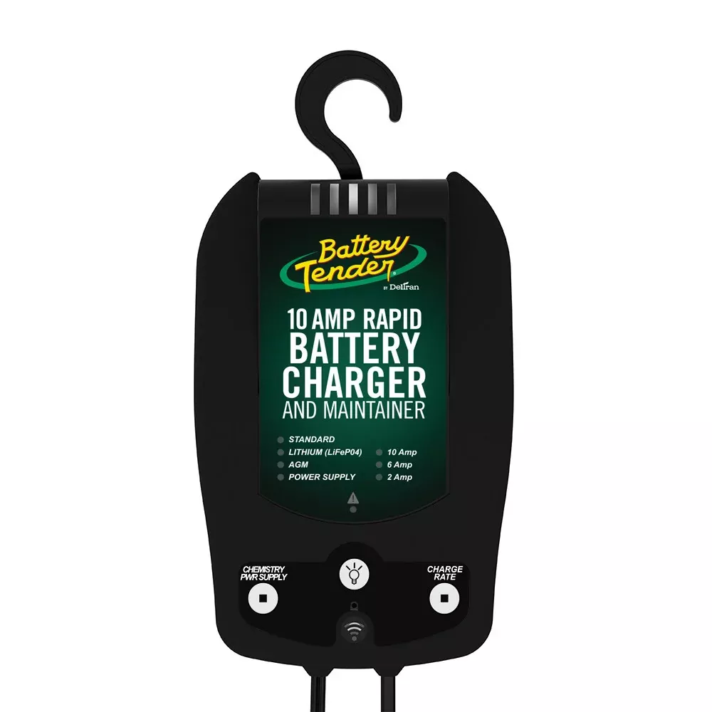 Battery Tender 12V, 10/6/2A Selectable Chemistry Battery Charger w/WiFi