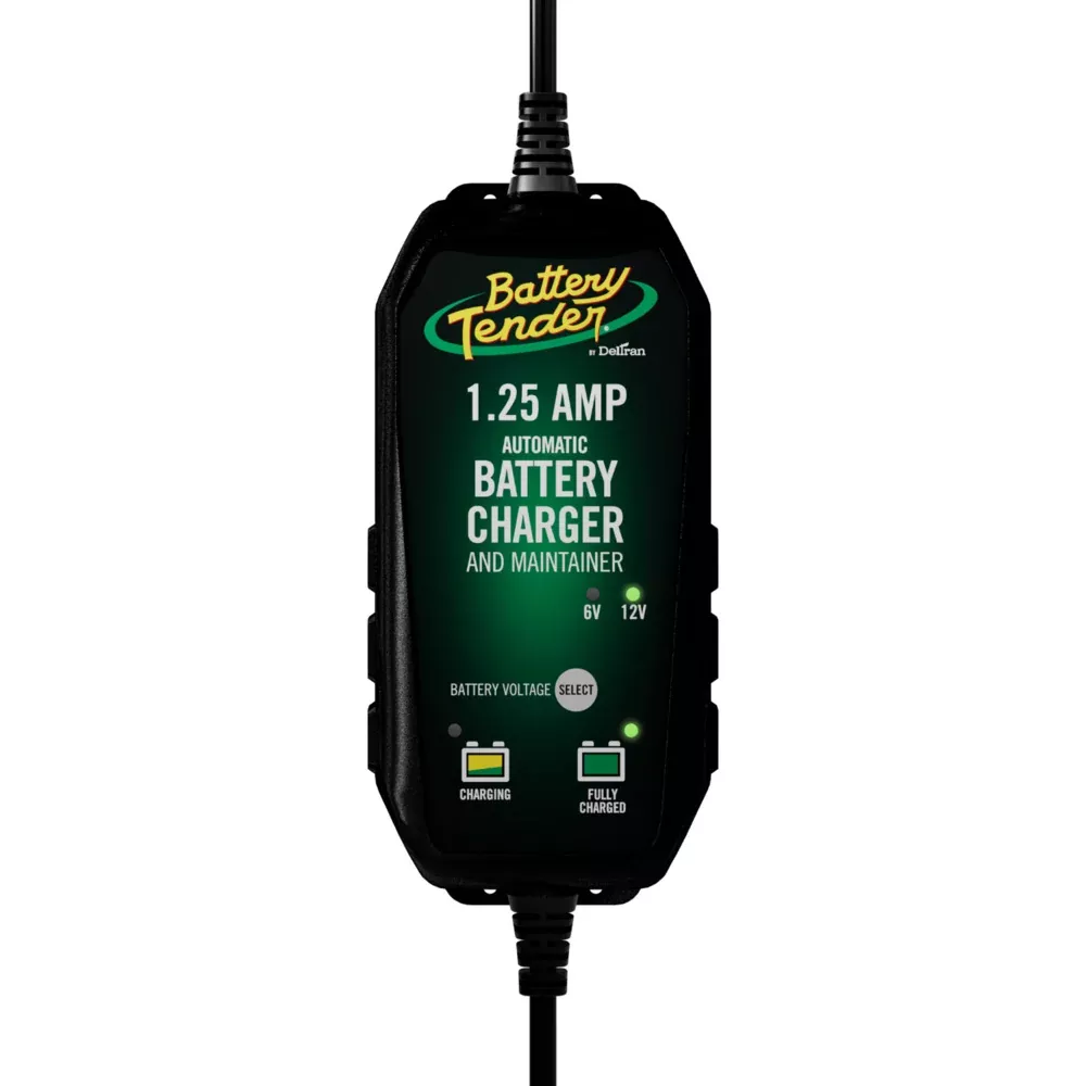 battery-tender-6v-12v-1-25a-selectable-battery-charger Battery Tender 6V/12V, 1.25A Selectable Battery Charger