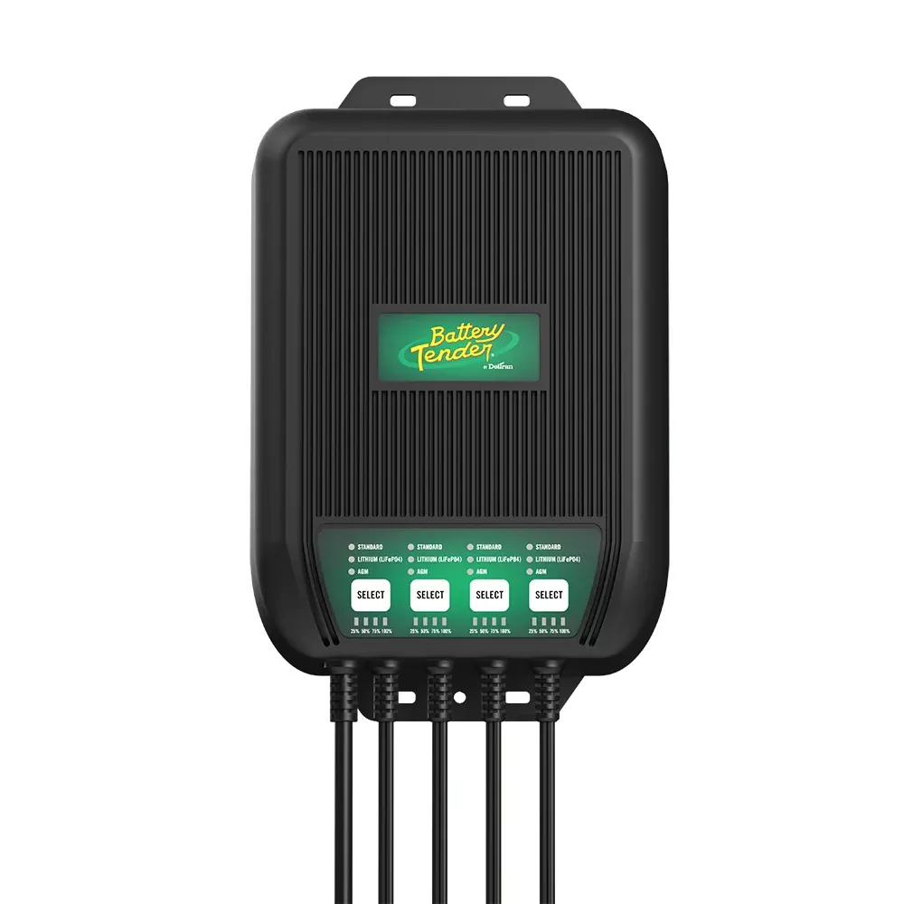battery-tender-wavecharge-reg-pro-4-bank-12v-40-amp-battery-charger Battery Tender WaveCharge® Pro 4-Bank 12V, 40 AMP Battery Charger