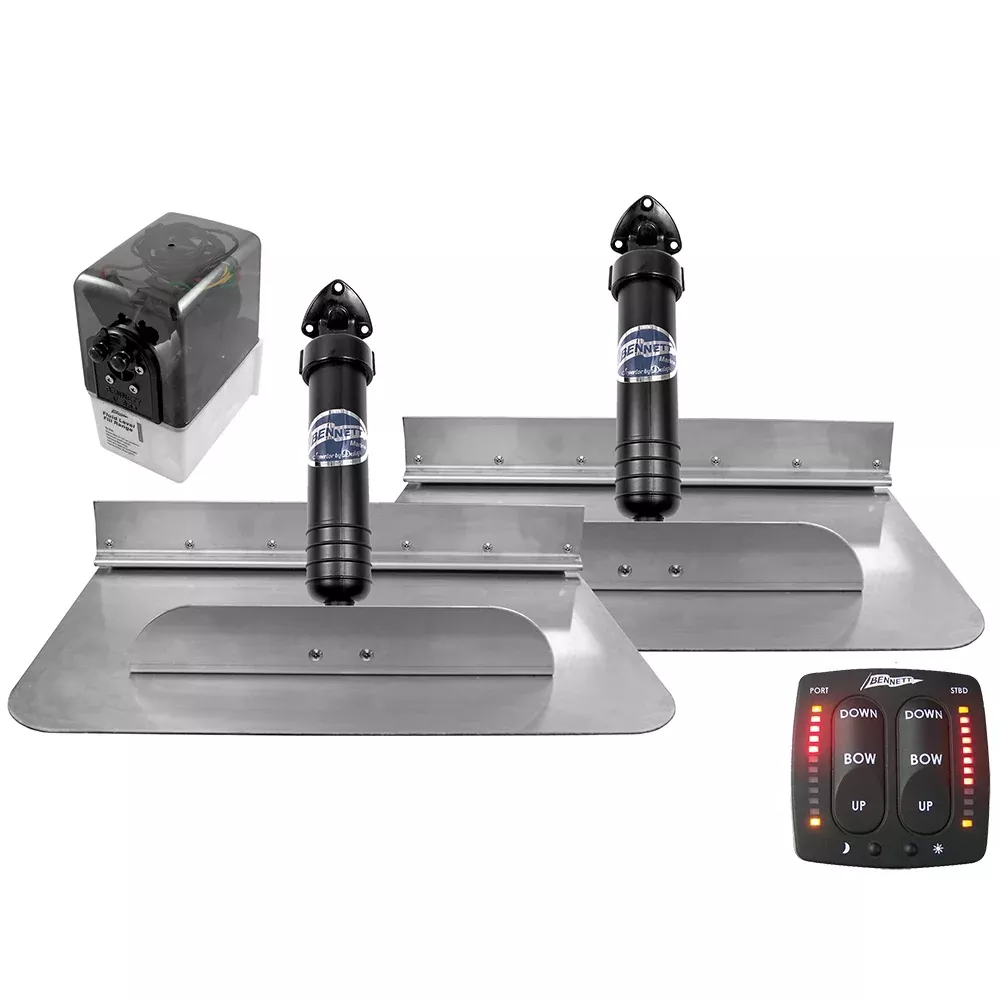 bennett-trim-tab-kit-18-quot-x-12-quot-w-eic-switch Bennett Trim Tab Kit 18" x 12" w/EIC Switch