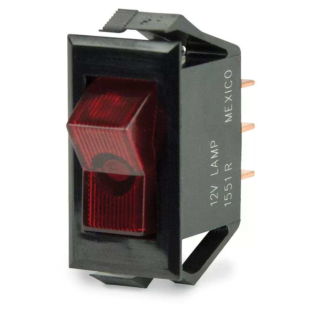 bep-illuminated-spst-rocker-switch-red-led-12v-off-on BEP Illuminated SPST Rocker Switch - Red LED - 12V - OFF/ON