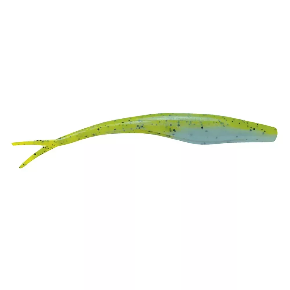berkley-gulp-saltwater-jerk-shad-5-chartreuse-pepper-neon Berkley Gulp! Saltwater Jerk Shad - 5" - Chartreuse Pepper Neon