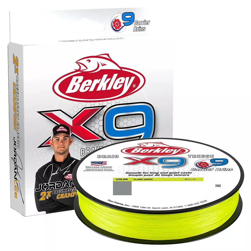 berkley-jordan-lee-x9-flame-green-braid-15lb-328-yds-x9jb33015-gg Berkley Jordan Lee x9 Flame Green Braid - 15lb - 328 yds - X9JB33015-GG