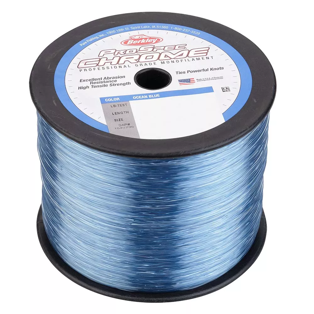 berkley-prospec-chrome-ocean-blue-monofilament-130-lb-2000-yds-psc5b130-obl Berkley ProSpec Chrome Ocean Blue Monofilament - 130 lb - 2000 yds - PSC5B130-OBL
