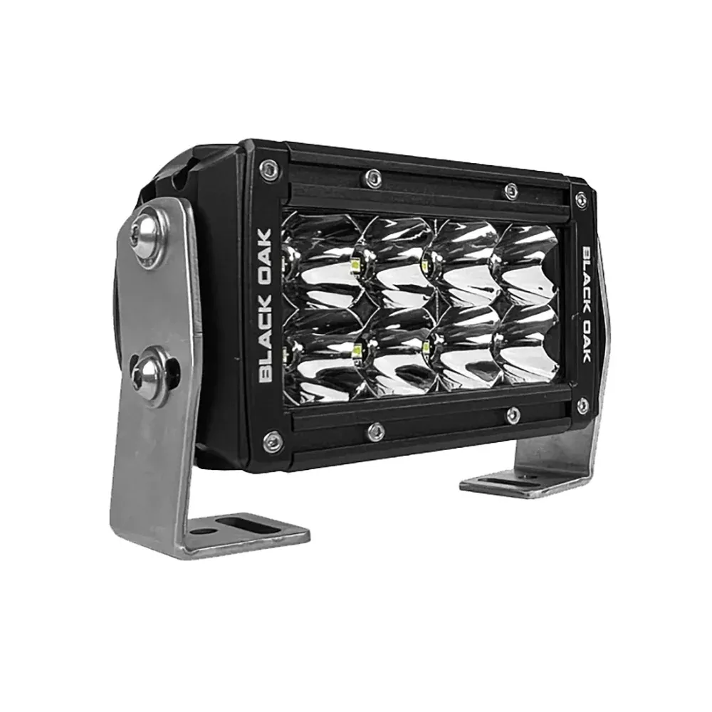 black-oak-pro-series-30-double-row-4-led-light-bar-flood-optics-black-housing-4f Black Oak Pro Series 30 Double Row 4 LED Light Bar Flood Optics Black Housing 4FD5OS