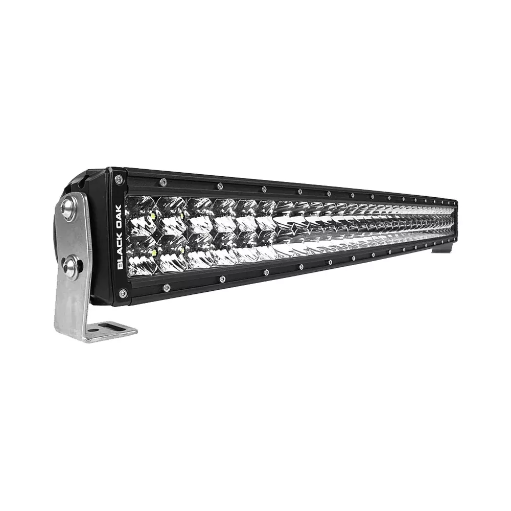 Black Oak Pro Series Curved Double Row Combo 30" Light Bar - Black