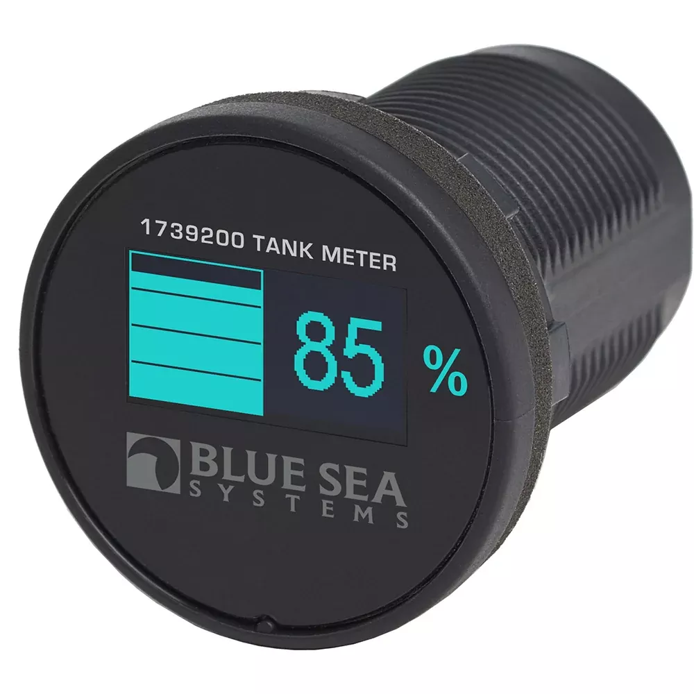 blue-sea-1739200-mini-oled-tank-meter-blue Blue Sea 1739200 Mini OLED Tank Meter - Blue