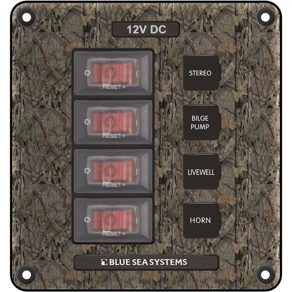 blue-sea-4323-circuit-breaker-switch-panel-4-position-camo Blue Sea 4323 Circuit Breaker Switch Panel 4 Position - Camo