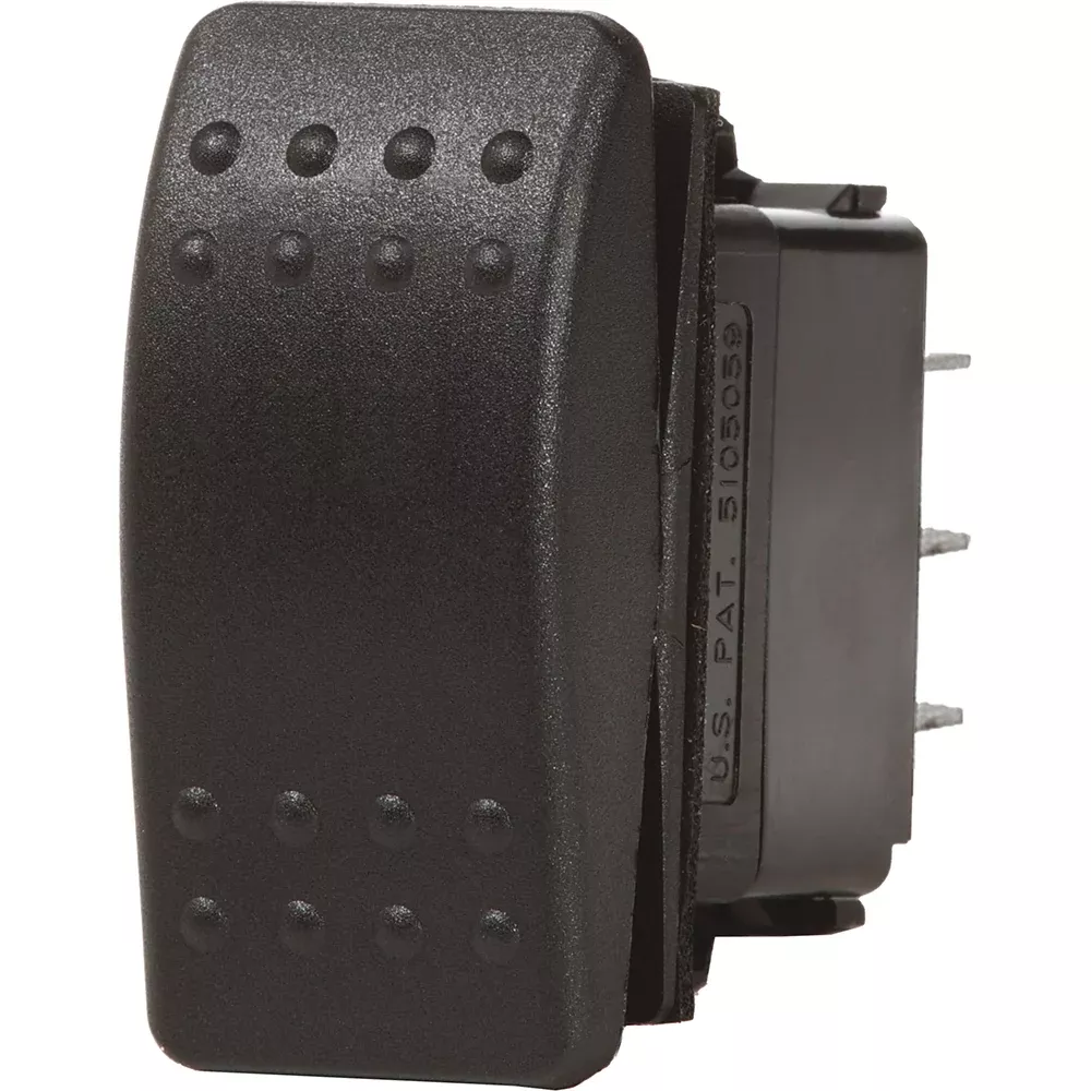 blue-sea-7933-contura-ii-switch-spdt-black-on-off-on Blue Sea 7933 Contura II Switch SPDT Black - (ON)-OFF-(ON)
