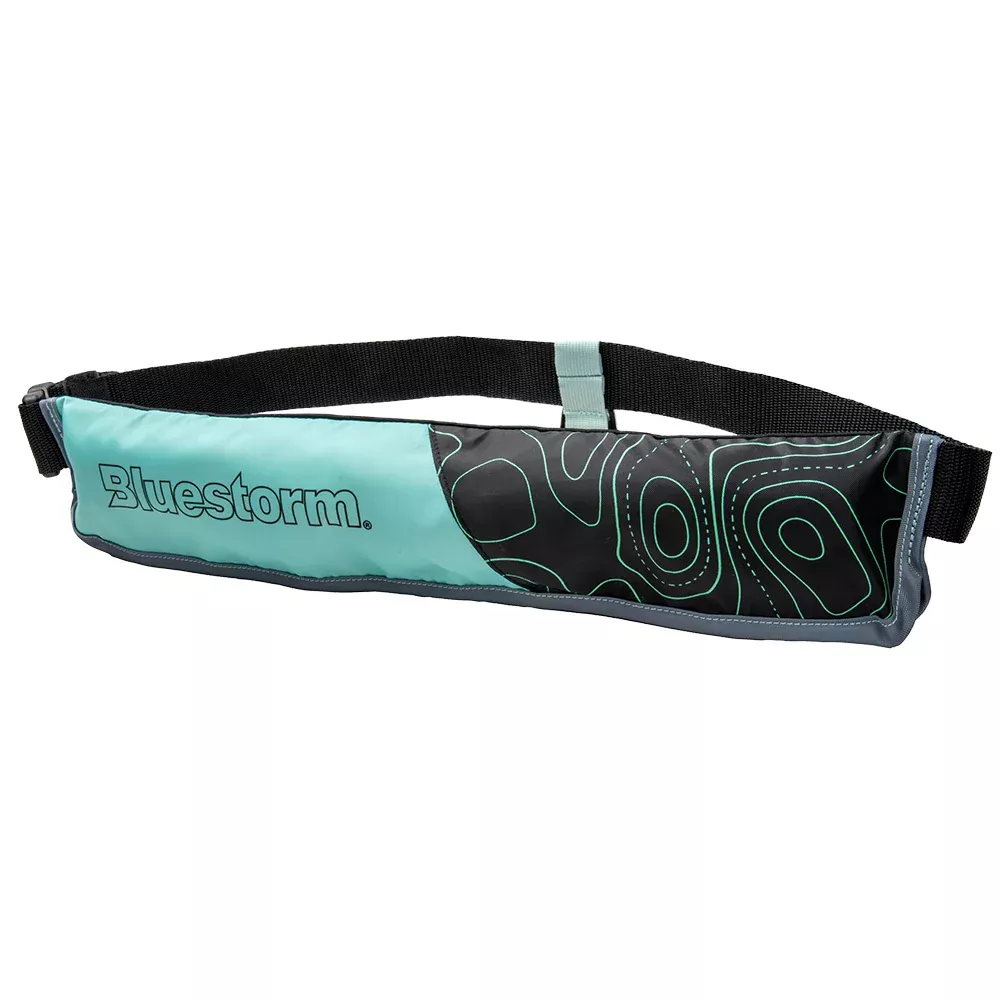 bluestorm-cirro-16-manual-inflatable-belt-pack-teal Bluestorm Cirro 16 Manual Inflatable Belt Pack - Teal
