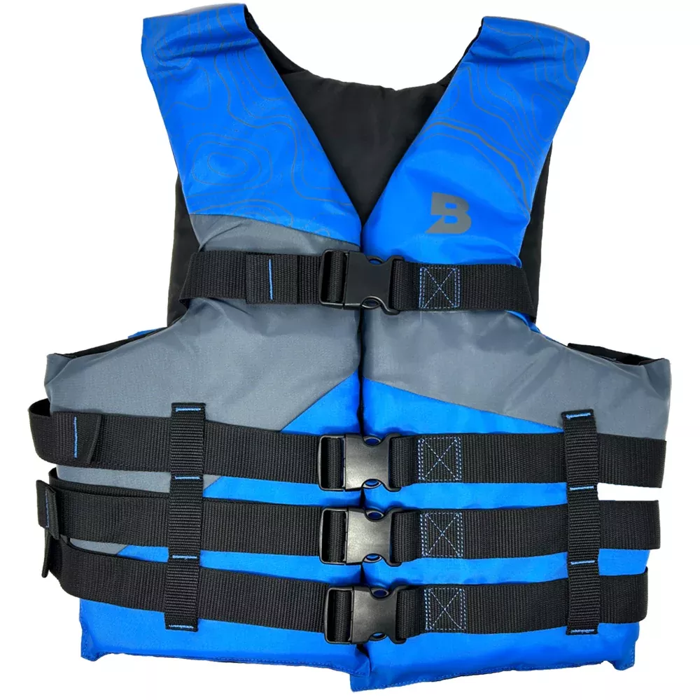bluestorm-type-iii-adult-universal-foam-life-jacket-blue Bluestorm Type III Adult Universal Foam Life Jacket - Blue