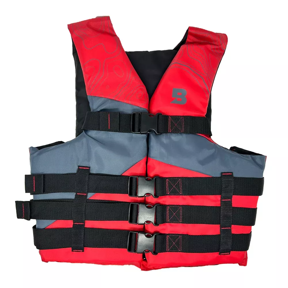 bluestorm-type-iii-adult-universal-foam-life-jacket-red Bluestorm Type III Adult Universal Foam Life Jacket - Red